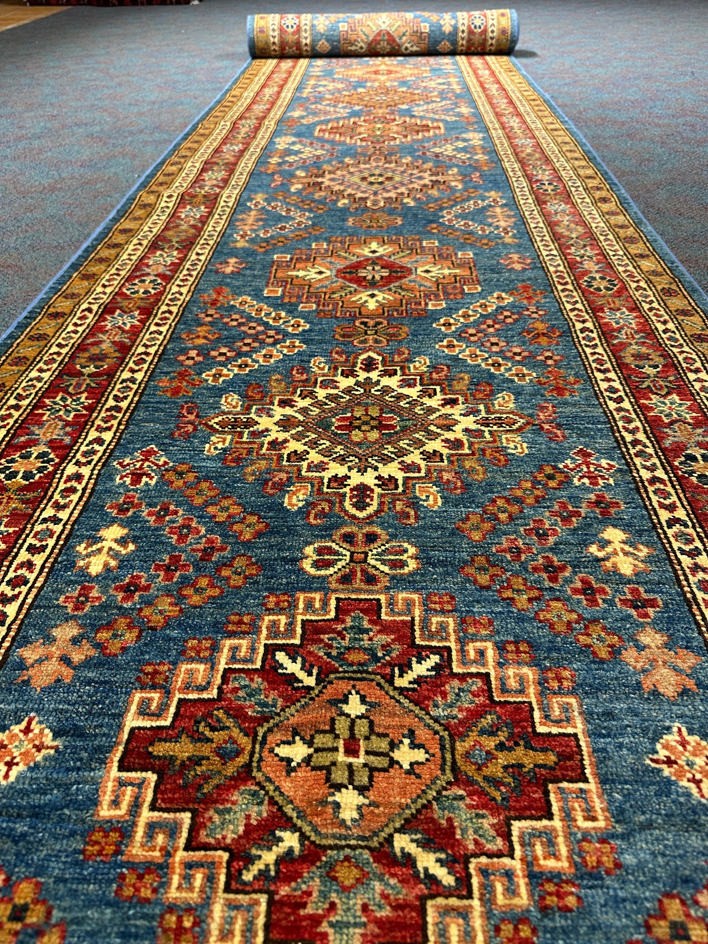 Super Kazak Runner - 616 cm x 93 cm - Image 6