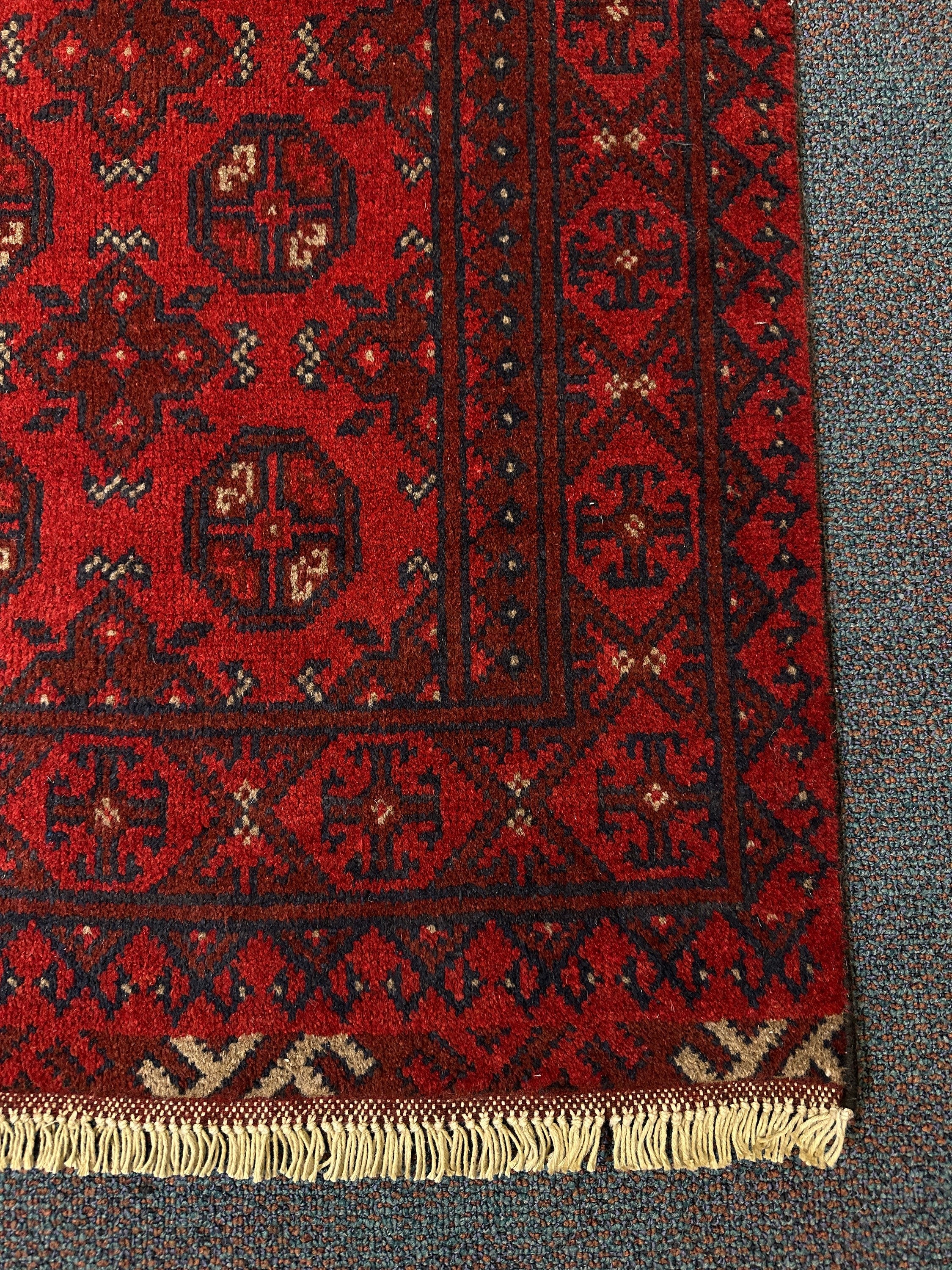 Turkoman Runner - 584 cm x 73 cm - Image 7