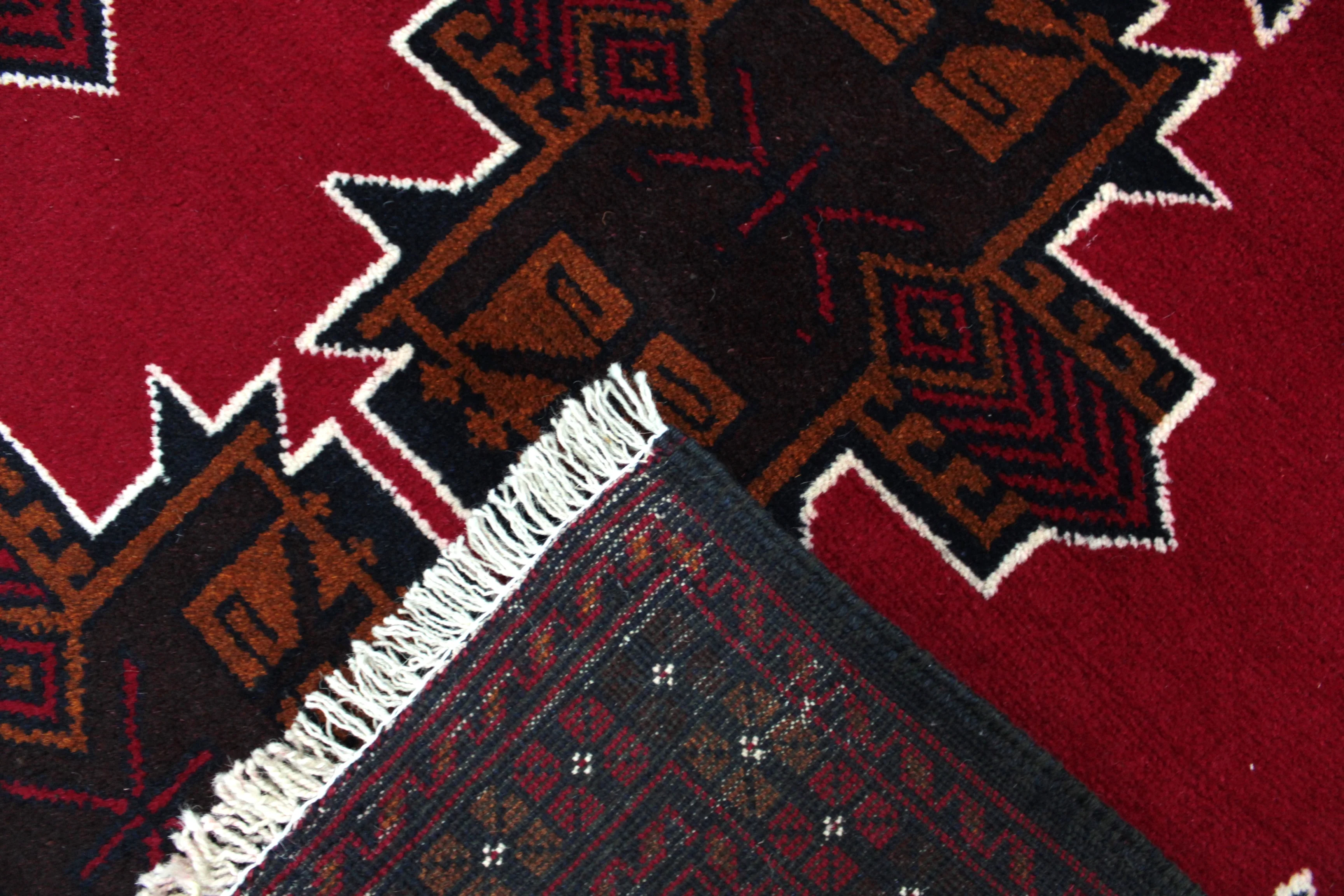 Baluchi Rug - 206 cm x 113 cm - Image 7