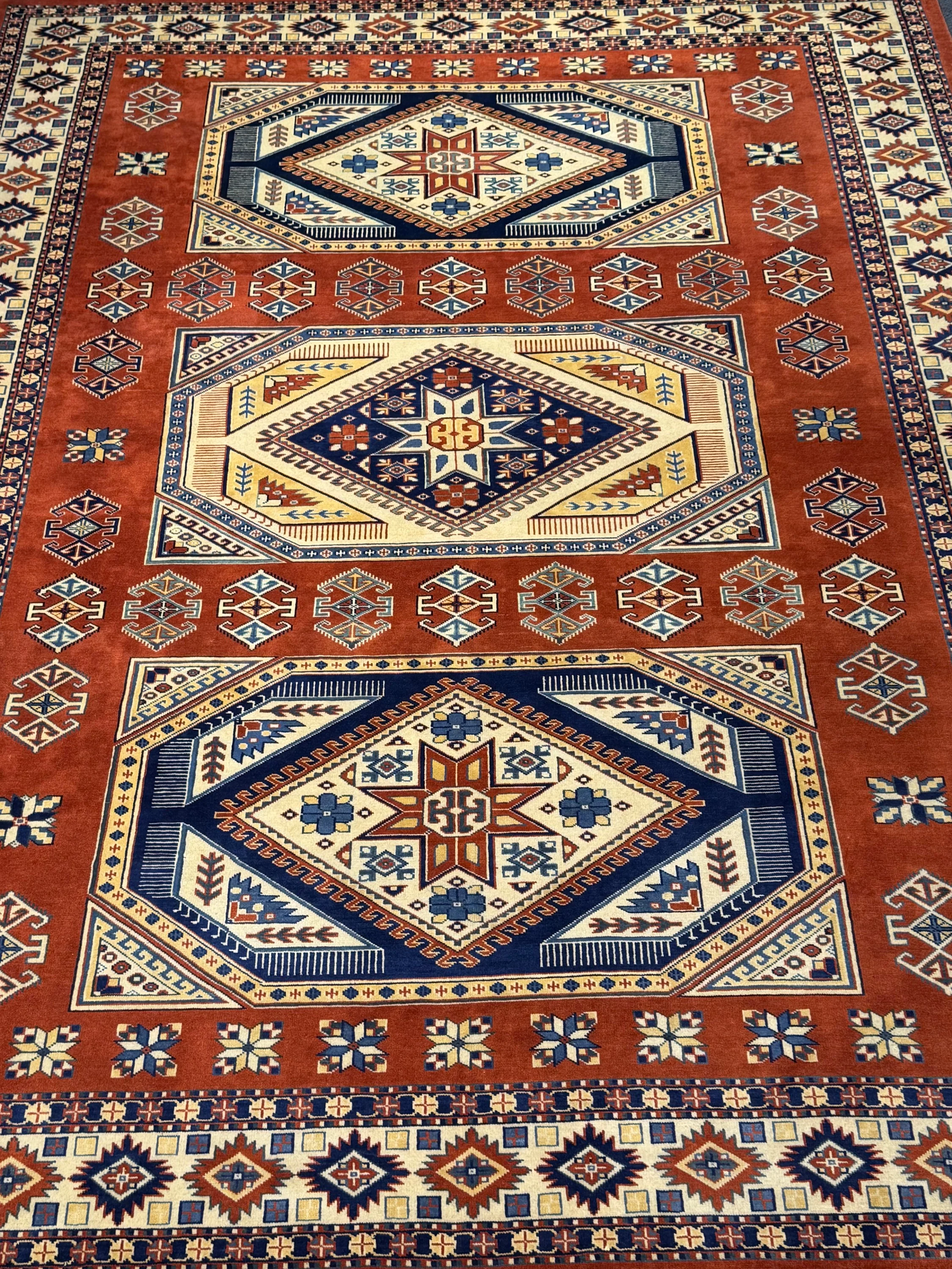 Shirvan Rug  - 302 cm x 223 cm - Image 3