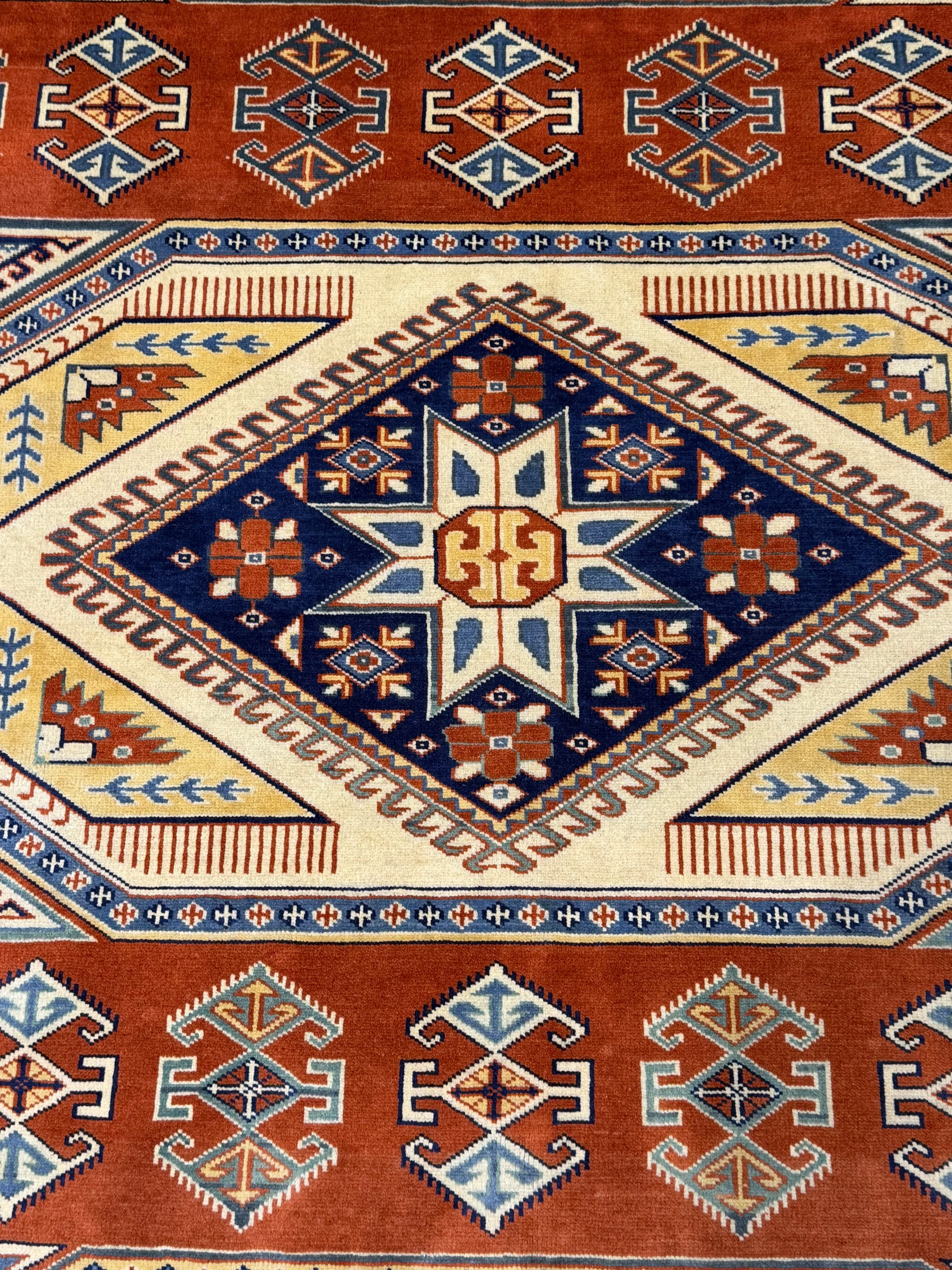 Shirvan Rug  - 302 cm x 223 cm - Image 5