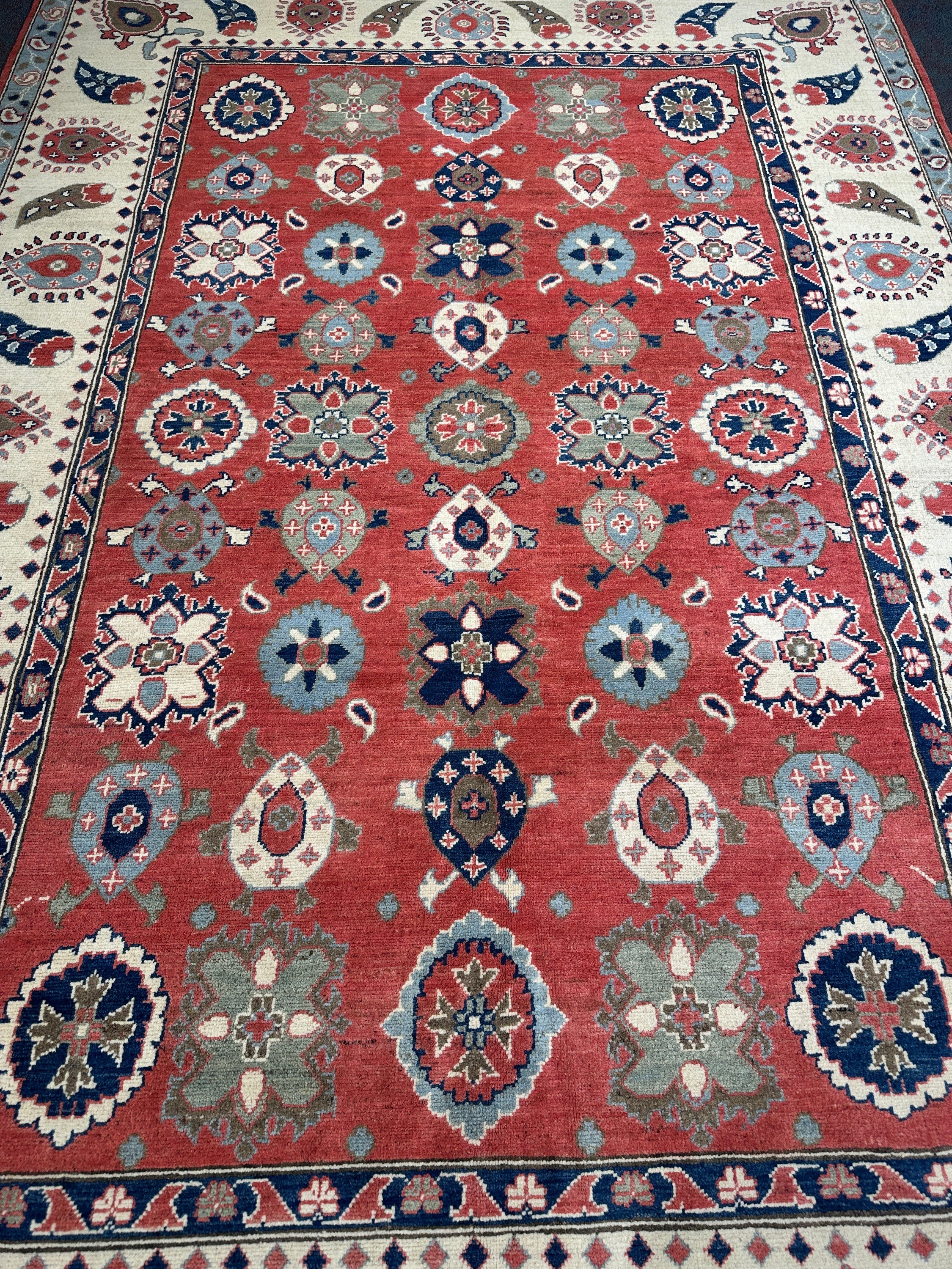 Kazak Rug  - 291 cm x 202 cm - Image 7