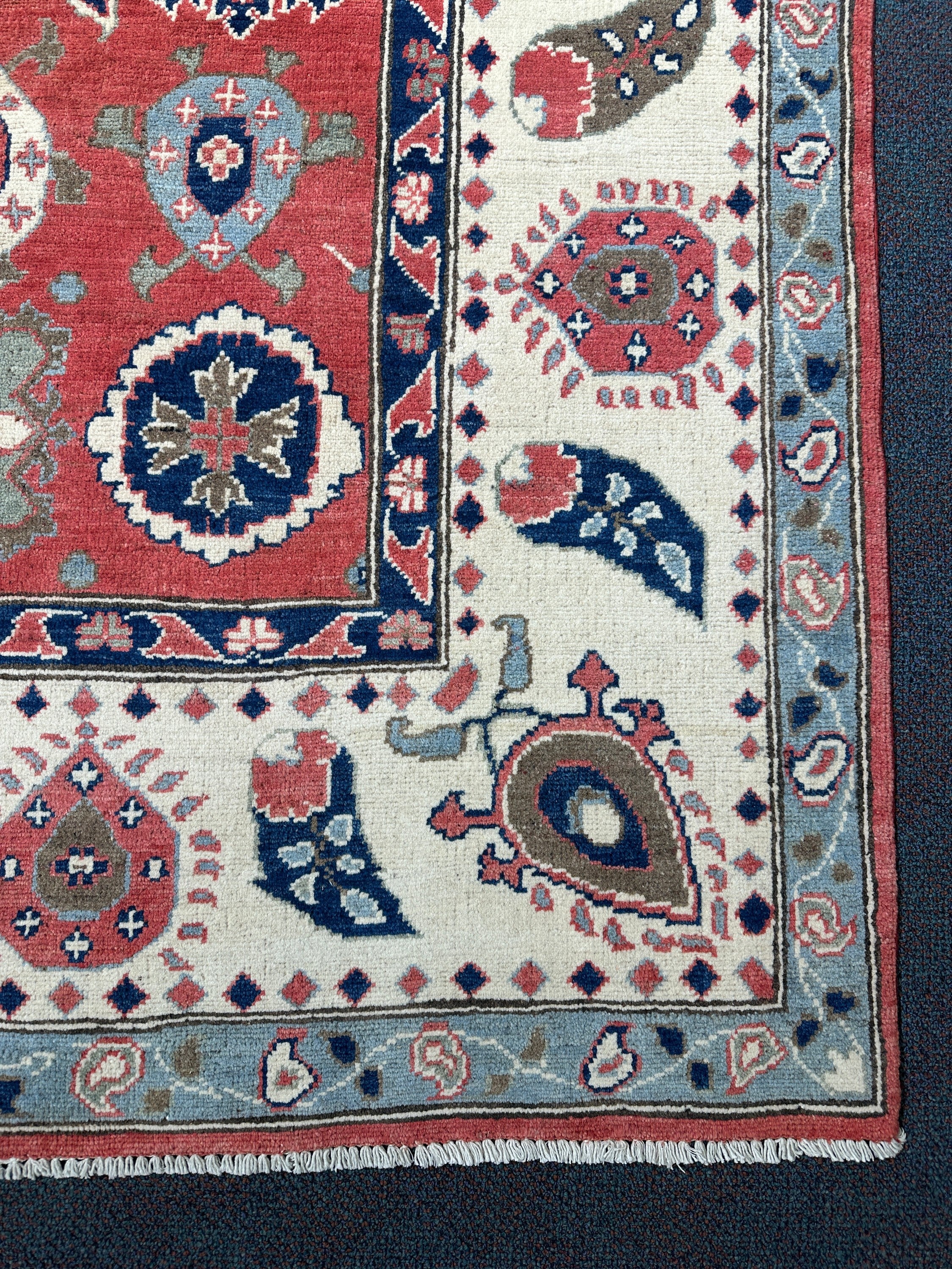 Kazak Rug  - 291 cm x 202 cm - Image 8