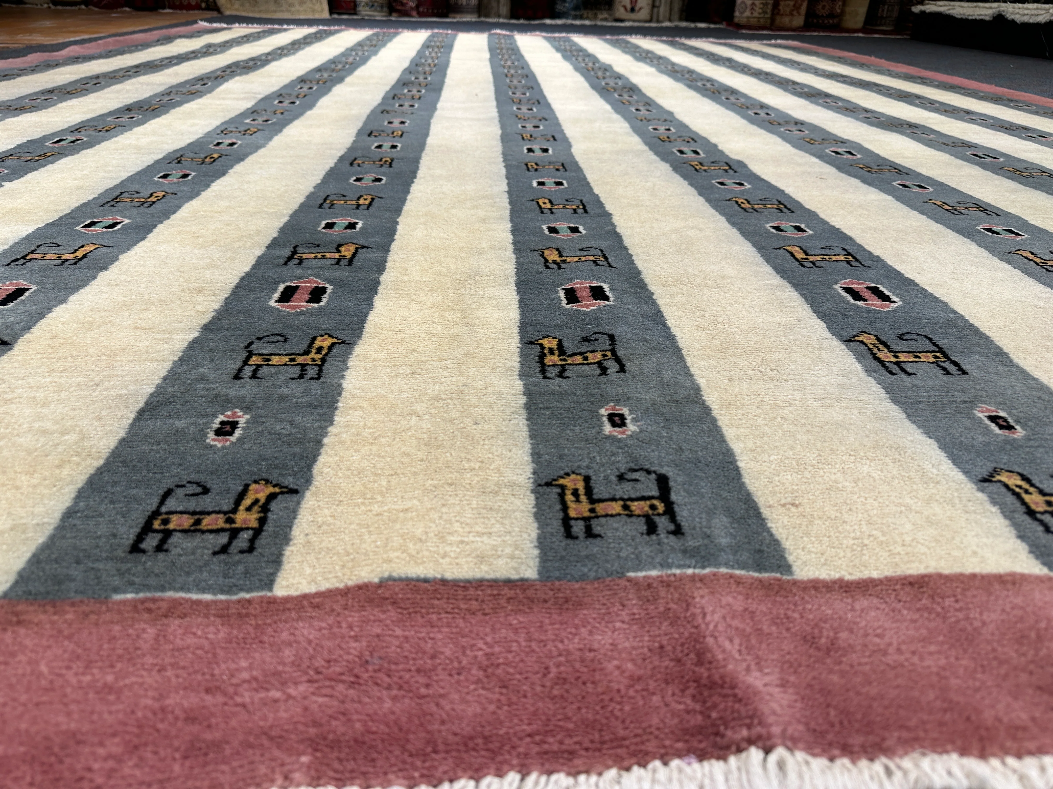 Gabbeh Rug - 359 cm x 271 cm - Image 5