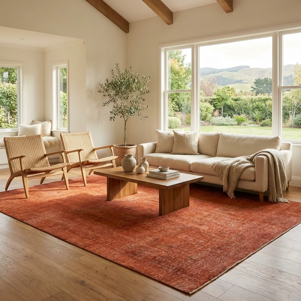 Overdye Rug (Vintage) - 340 cm x 280 cm - Image 4