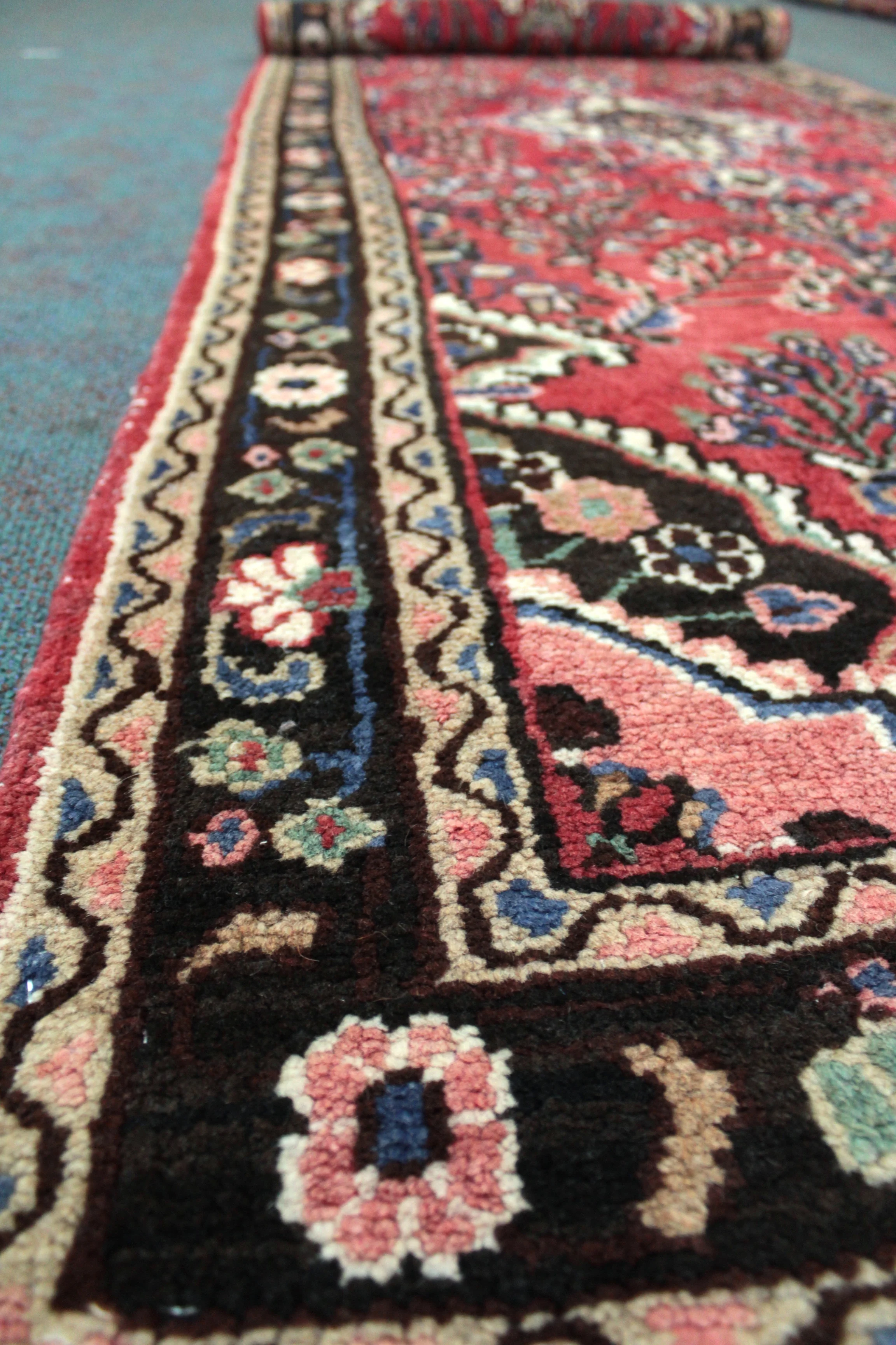 Mahal Rug (Vintage) - 303 cm x 103 cm - Image 4