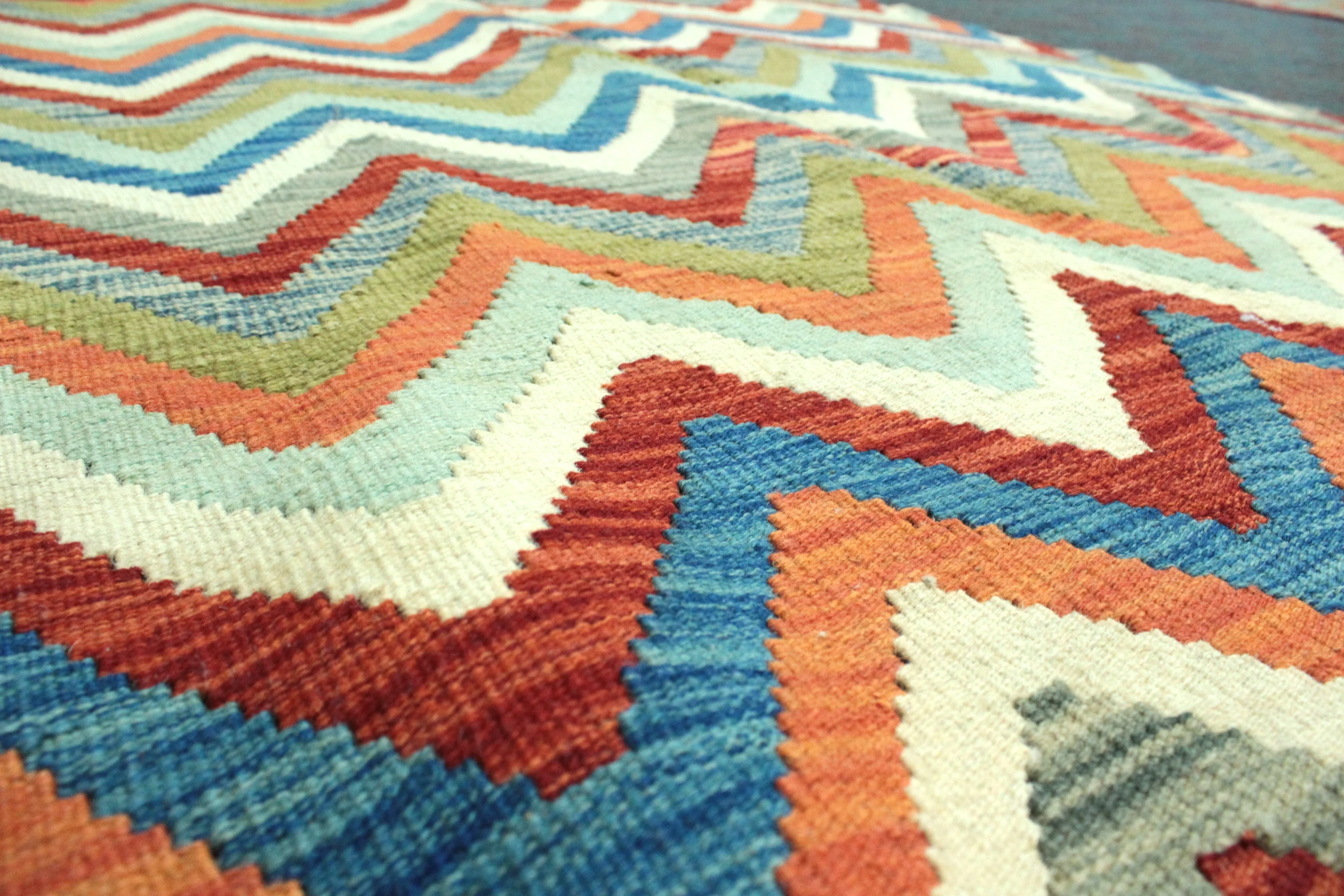 Chobi Kilim Rug - 173 cm x 119 cm - Image 5