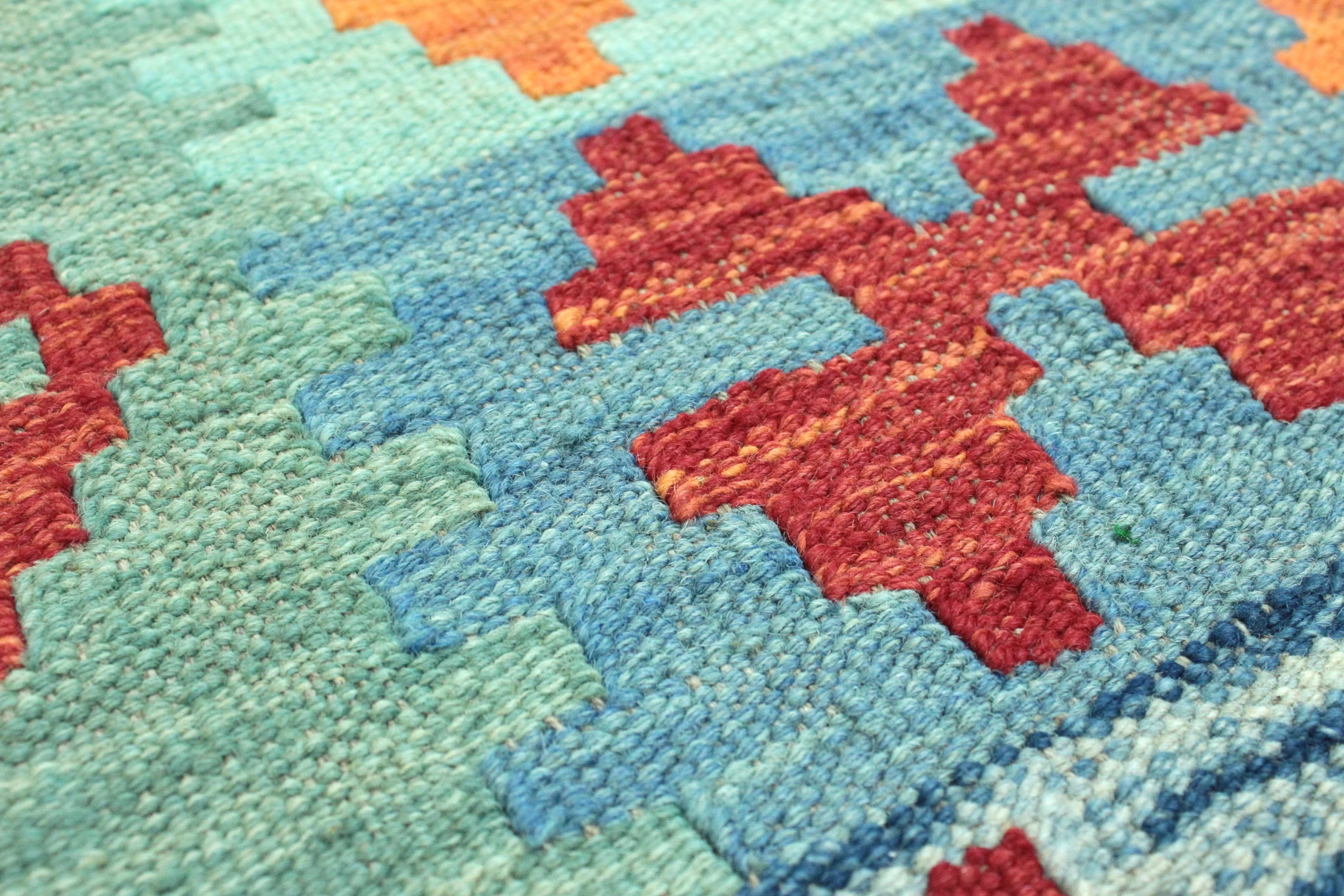 Chobi Kilim Rug - 173 cm x 132 cm - Image 6